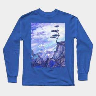 strength to stand alone blue shade Long Sleeve T-Shirt